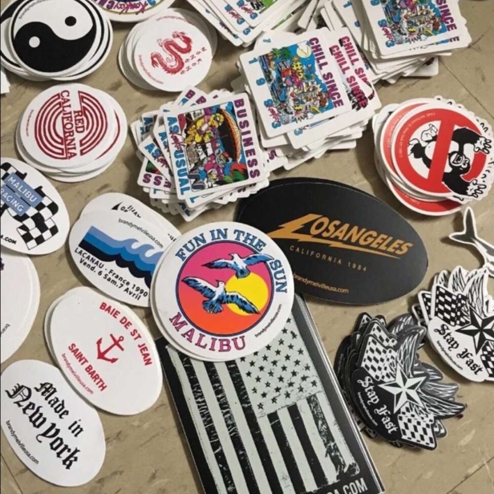 ‼️SALE‼️ BRANDY MELVILLE STICKERS - Picture 3 of 8